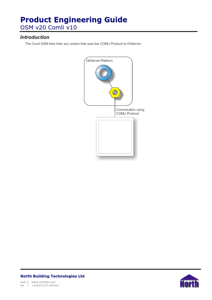 Preview thumbnail of page 1 of the Comli Engineering Guide PDF document.
